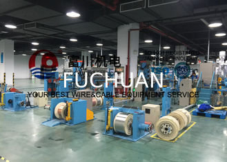 Máquina da extrusão de cabo do LAN de Fuchuan com 65 a máquina principal da injeção da máquina 35 da extrusora